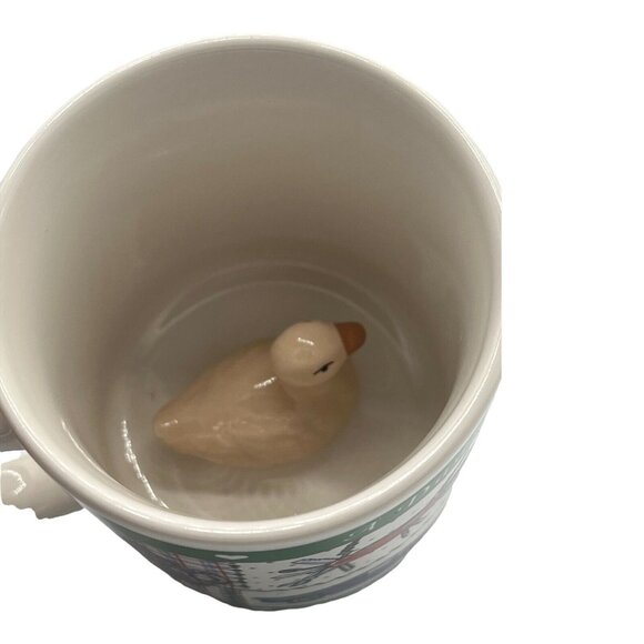 A Dad is Love Ceramic Coffee Mug Cup Duck Figure Inside Train Watch Fishing Car - Picture 2 of 7